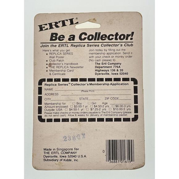 Vintage ERTL 1/64 John Deere 40 Series Die-Cast Tractor #1619 Asst #1703 - Picture 3 of 4